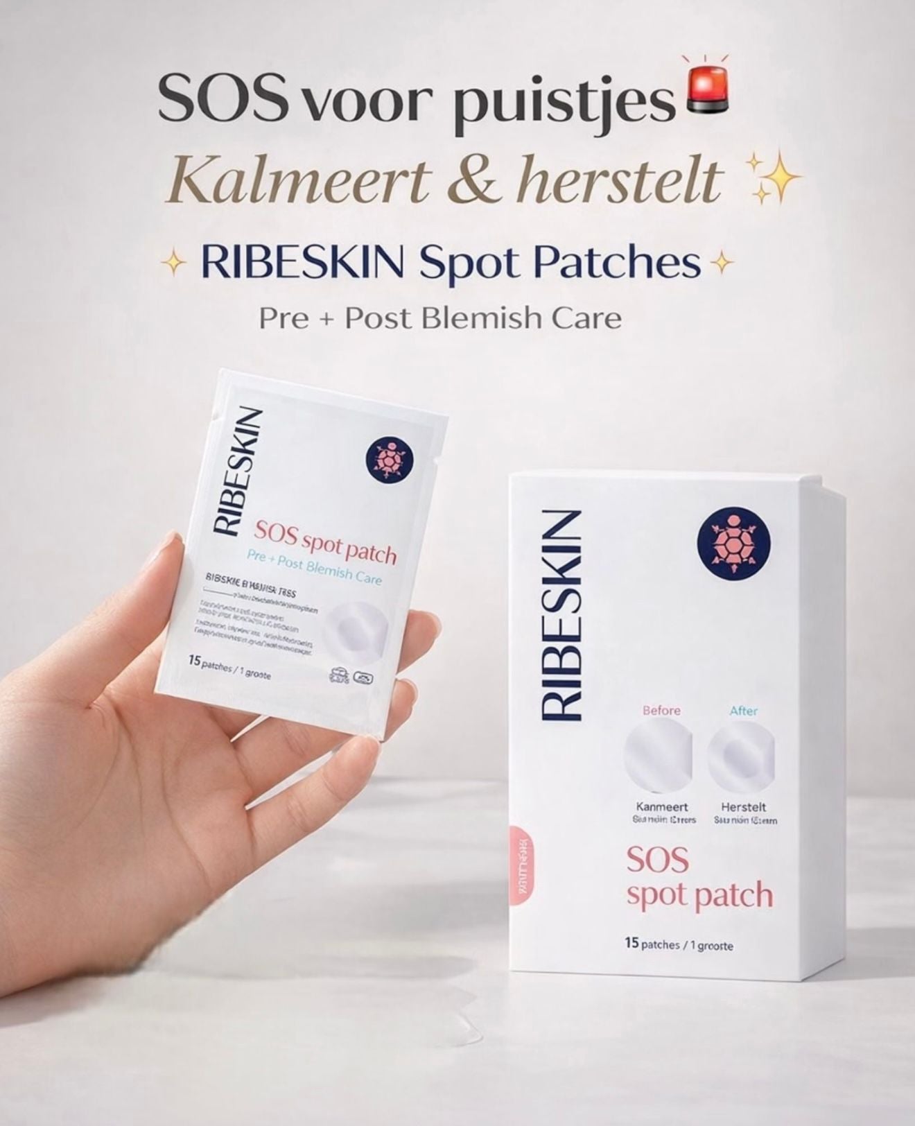 SOS voor puistjes - kalmeert en herstelt