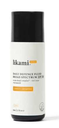 Daily Defence Fluid Broad Spectrum SPF50 - Correct + Brighten - 50ml