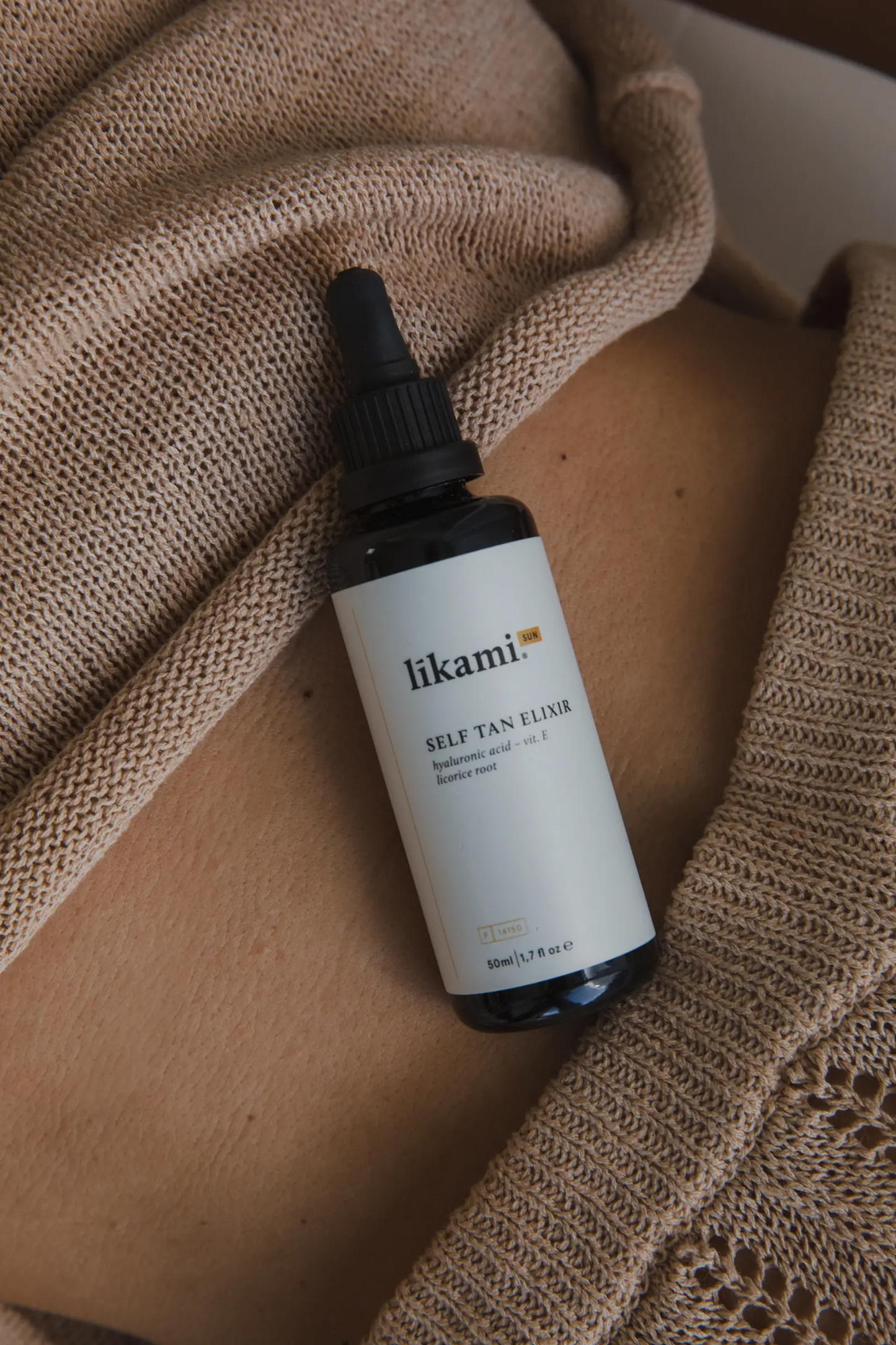 Self Tan Elixir - hyaluronic acid – vit.E – licorice root - 50ml