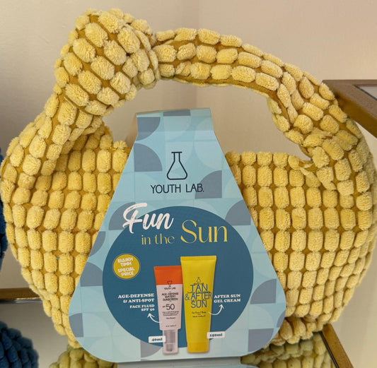 Fun in the Sun -  Age-Defence & Anti spot Face Fluid SPF 50 40ml en After Sun Gel Cream 150ml