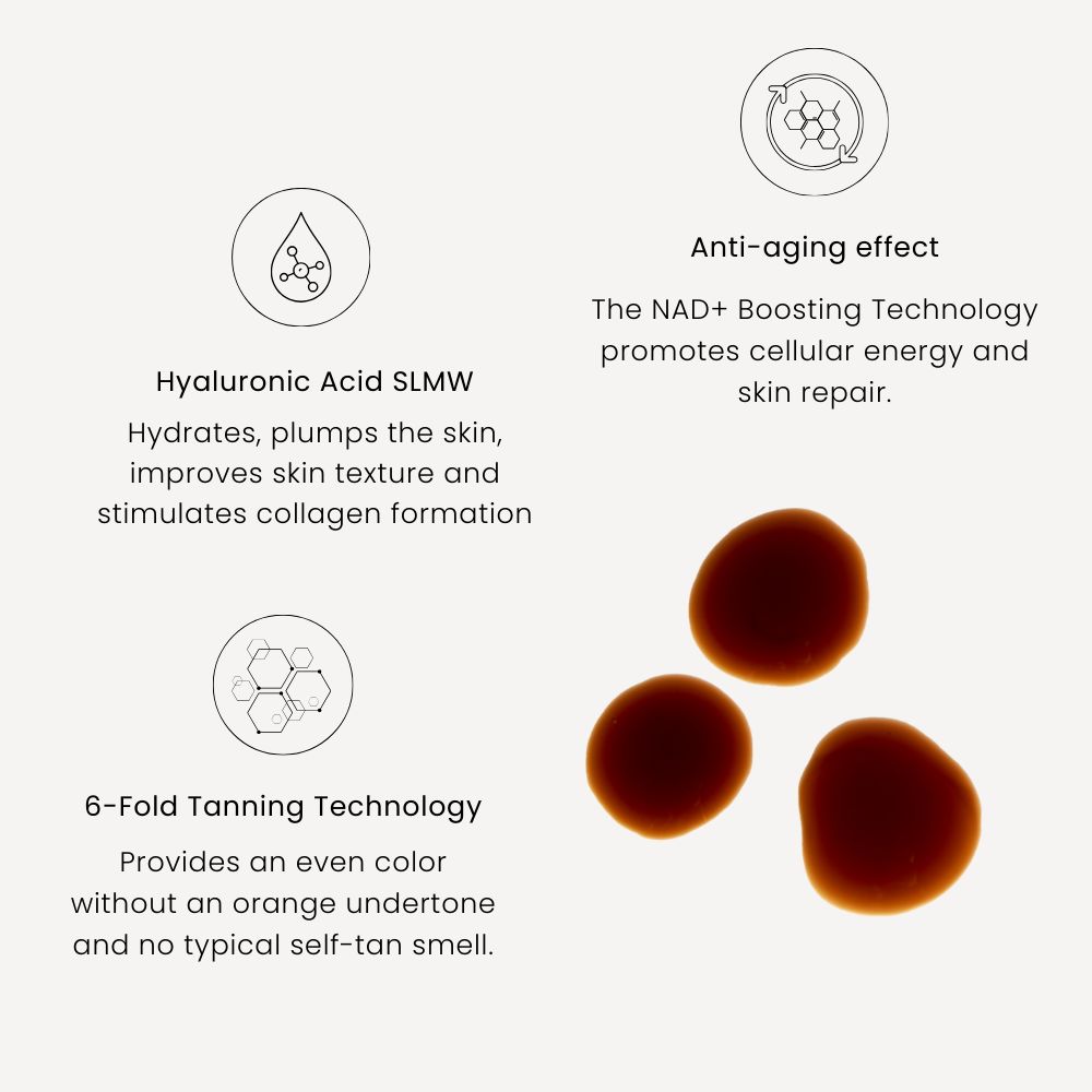 Perle de Soleil - Tanning Drops NAD+ Booster - 15ml