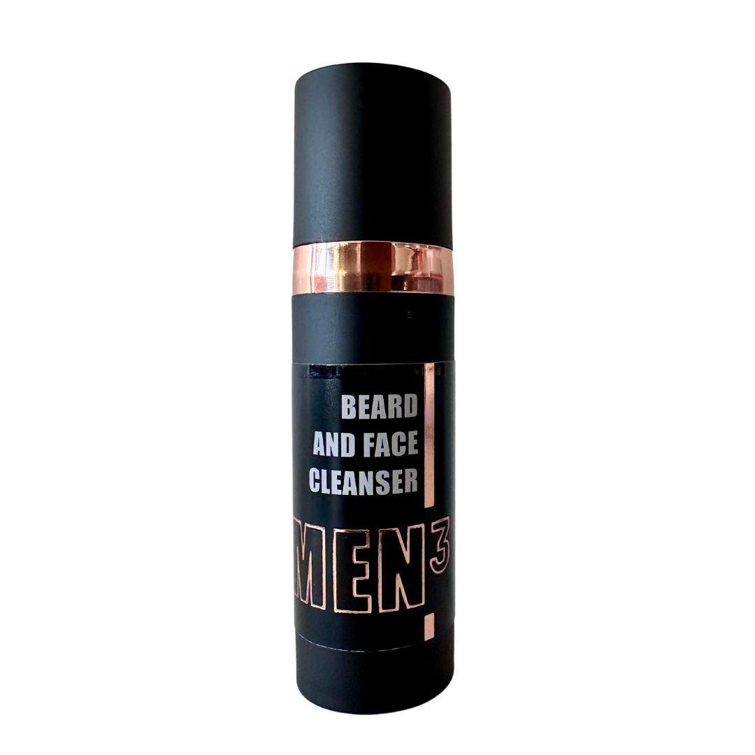 MEN³ beard and face cleanser 15 ml (travelsize)