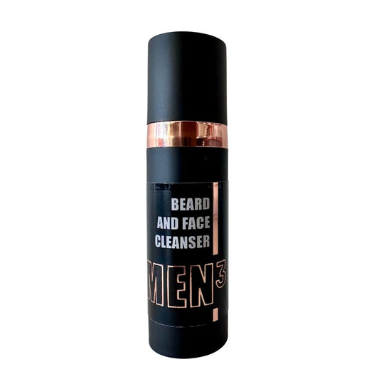 MEN³ beard and face cleanser 15 ml (travelsize)