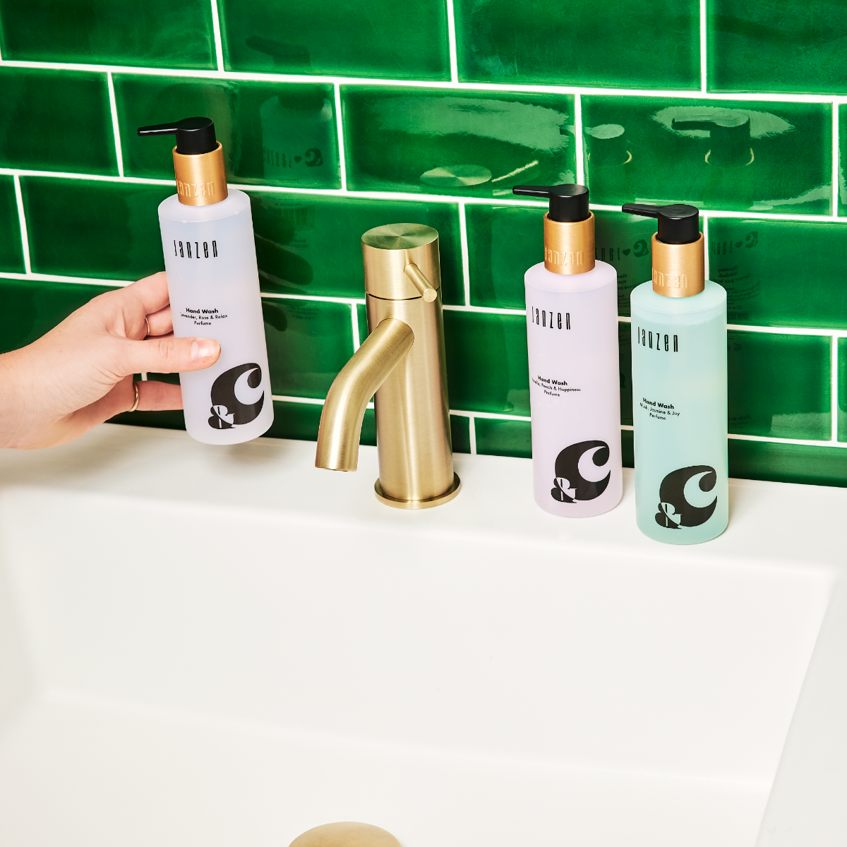 Janzen &C - Hand Wash &C Vanilla, Peach & Happiness